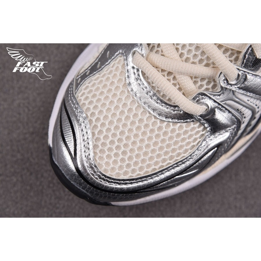 快腳🔎 Asics Gel-Kayano 14 跑步鞋 男女 奶油銀黑 1201A019-108-細節圖4