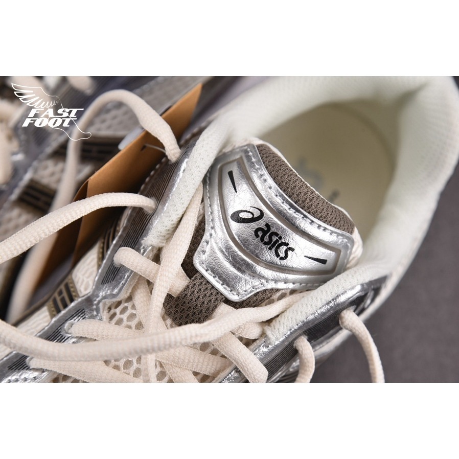 快腳🔎 Asics Gel-Kayano 14 跑步鞋 男女 奶油銀黑 1201A019-108-細節圖8