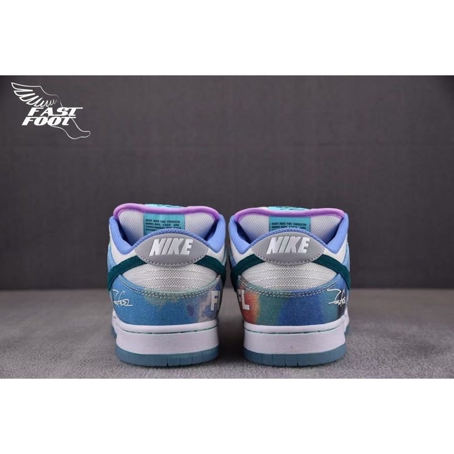 快腳🔎 Nike SB Dunk Low x Futura 漂白帆布 渲染 塗鴉  HF6061-400-細節圖8