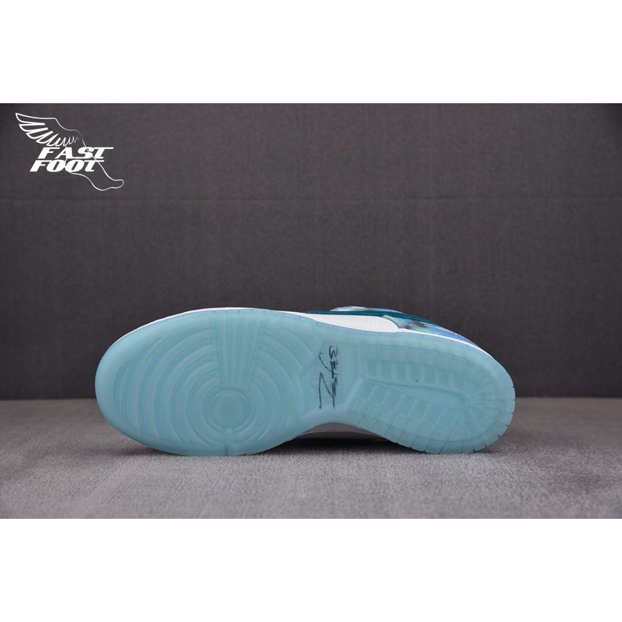 快腳🔎 Nike SB Dunk Low x Futura 漂白帆布 渲染 塗鴉  HF6061-400-細節圖9