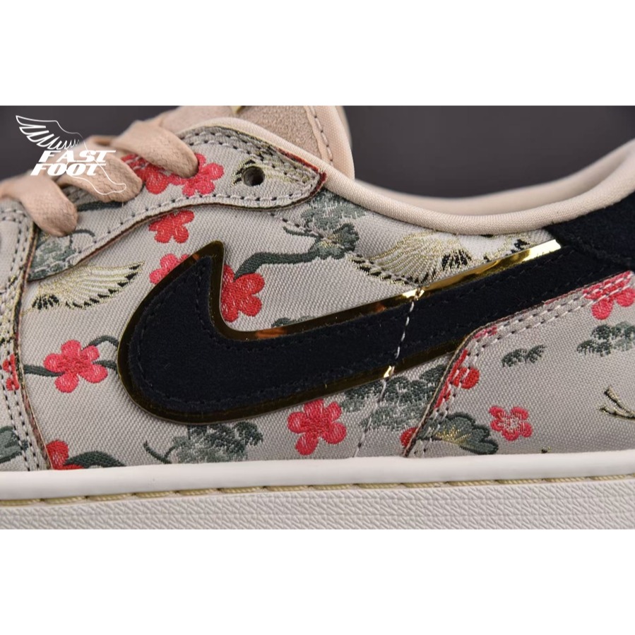 快腳🔎 Air Jordan 1 Low OG 八村塁 聯名 HV8293-100 浮世繪-細節圖6