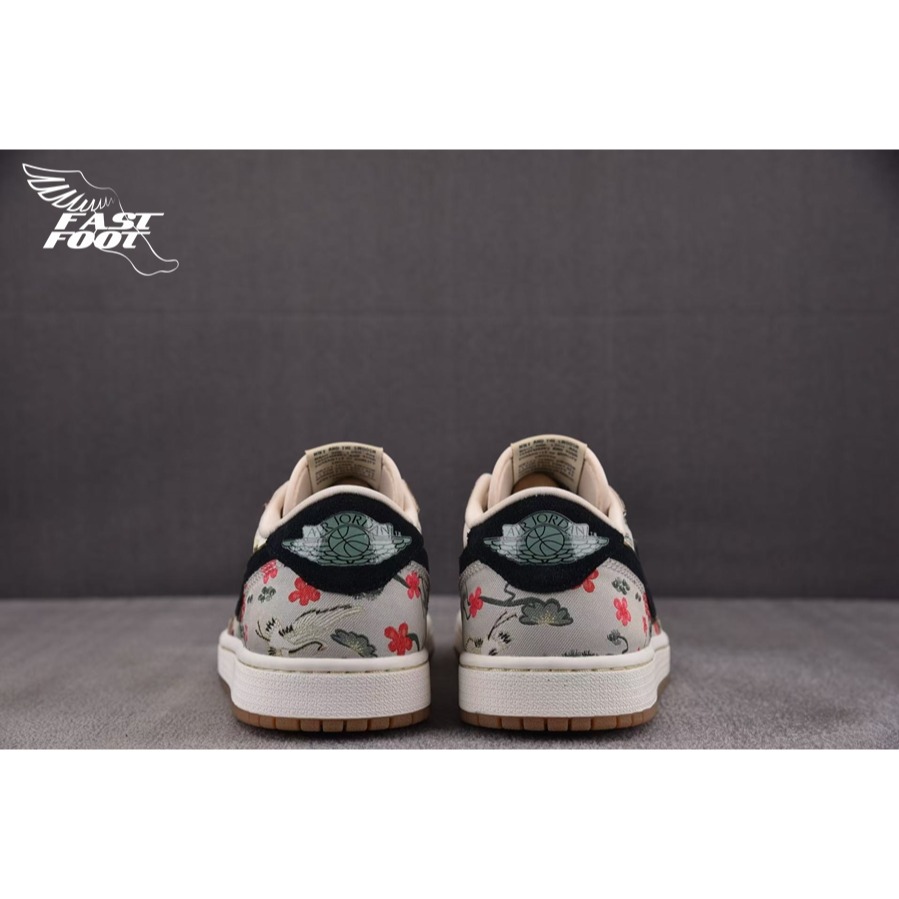 快腳🔎 Air Jordan 1 Low OG 八村塁 聯名 HV8293-100 浮世繪-細節圖8