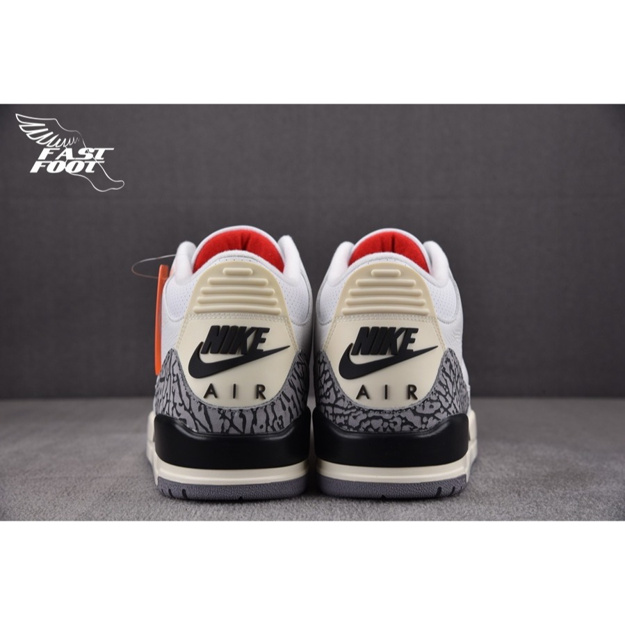 快腳🔎 Air Jordan 3 Retro White Cement 白水泥 爆裂紋 DN3707-100-細節圖8