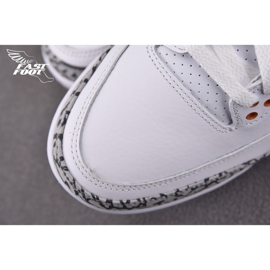 快腳🔎 NIKE AIR JORDAN 3 RETRO WIZARDS 巫師 白藍 爆裂紋 CT8532-148-細節圖4