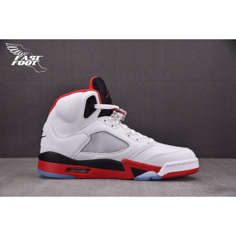 快腳🔎 Air Jordan 5 Fire Red  流川楓 黑鞋舌 灌籃高手 HQ7978-101-細節圖2