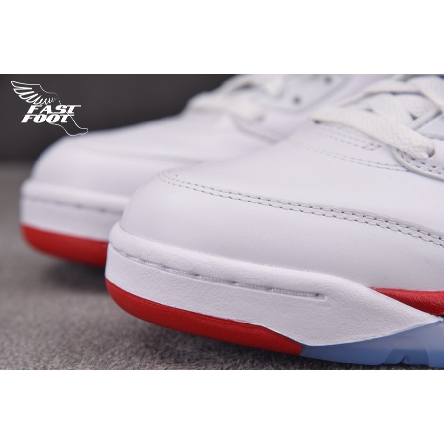 快腳🔎 Air Jordan 5 Fire Red  流川楓 黑鞋舌 灌籃高手 HQ7978-101-細節圖5