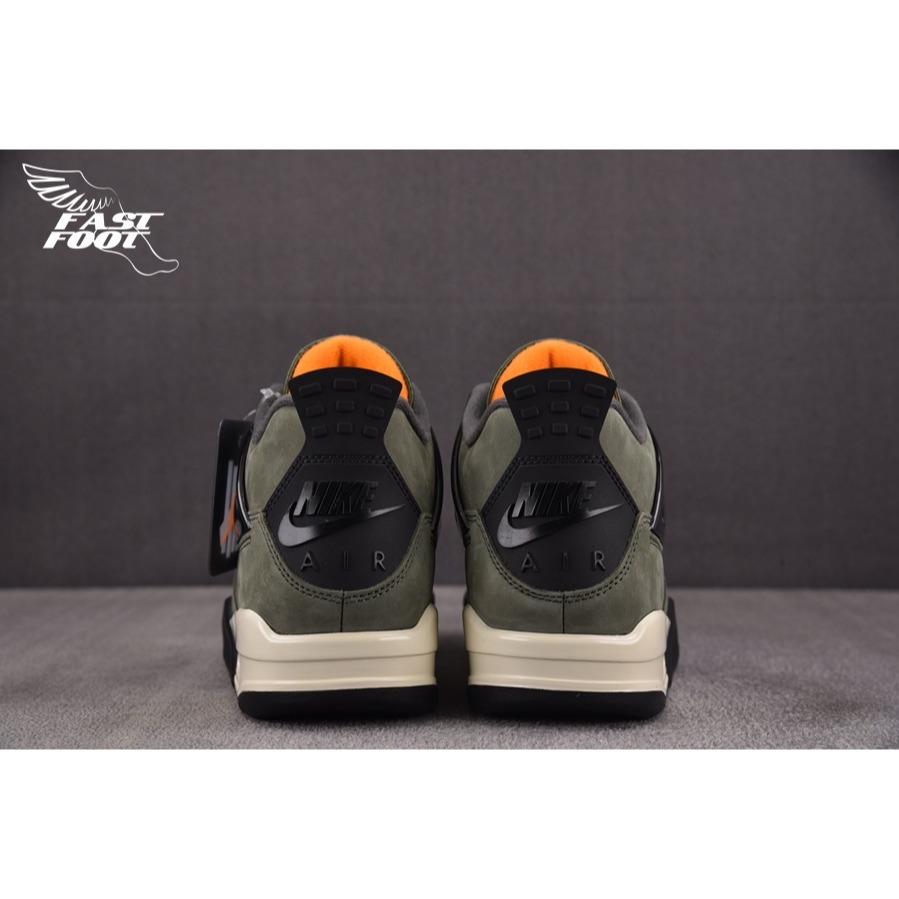 快腳🔎 Air Jordan 4 x Undefeated Deep Green 橄欖綠 聯名 IB1519-200-細節圖8