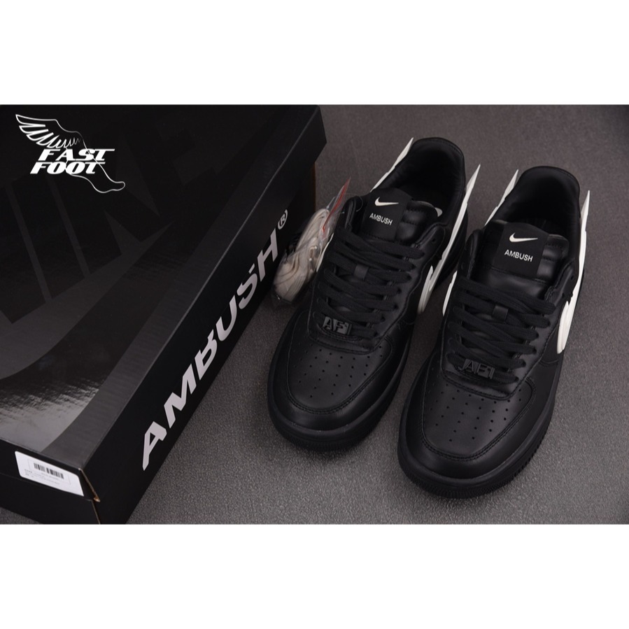 快腳🔎 AMBUSH X NIKE AIR FORCE 1 LOW 限定聯名 黑 DV3464-001-細節圖3