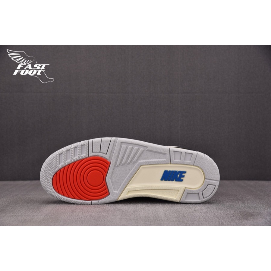 快腳🔎 NIKE AIR JORDAN  AJ3 反轉 NIKE AIR LOGO 麂皮黑藍  IB8967-004-細節圖9