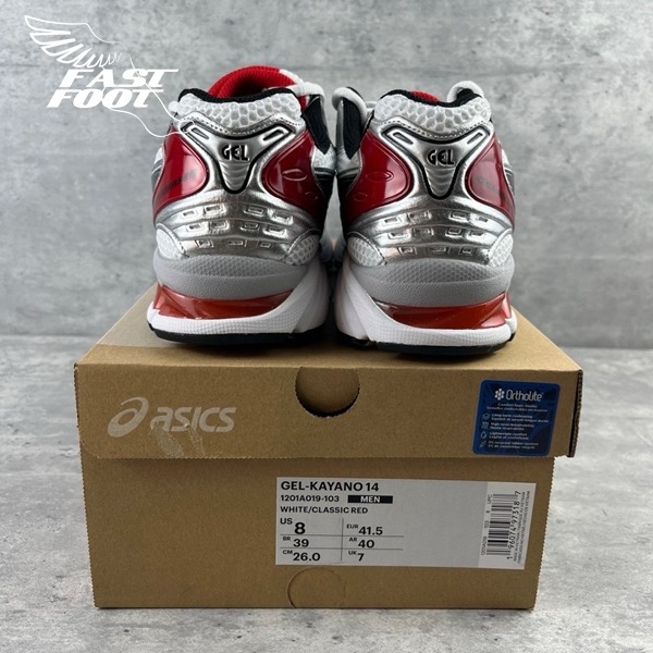 快腳🔎 Asics Gel-Kayano 14 Silver Red 金屬 白銀紅 1201A019-103 男鞋-細節圖7