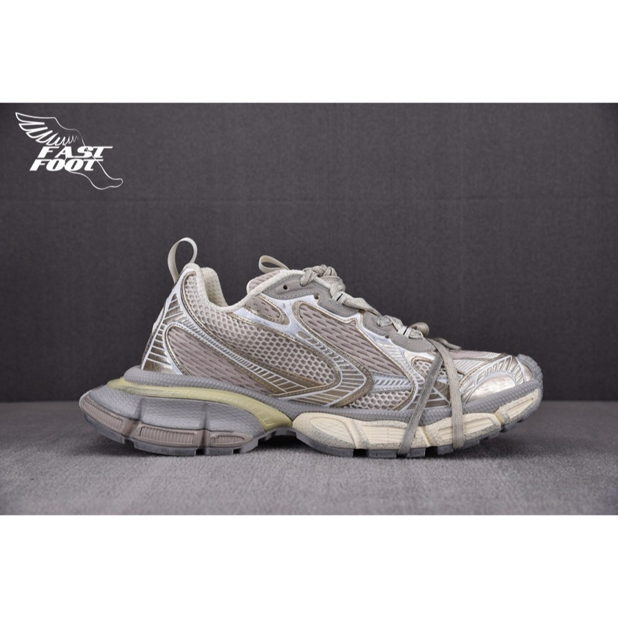 快腳🔎 BALENCIAGA 3XL 老爹鞋 做舊 香檳金 CAF CHAMPAGNE-細節圖2