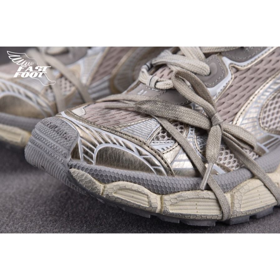 快腳🔎 BALENCIAGA 3XL 老爹鞋 做舊 香檳金 CAF CHAMPAGNE-細節圖5