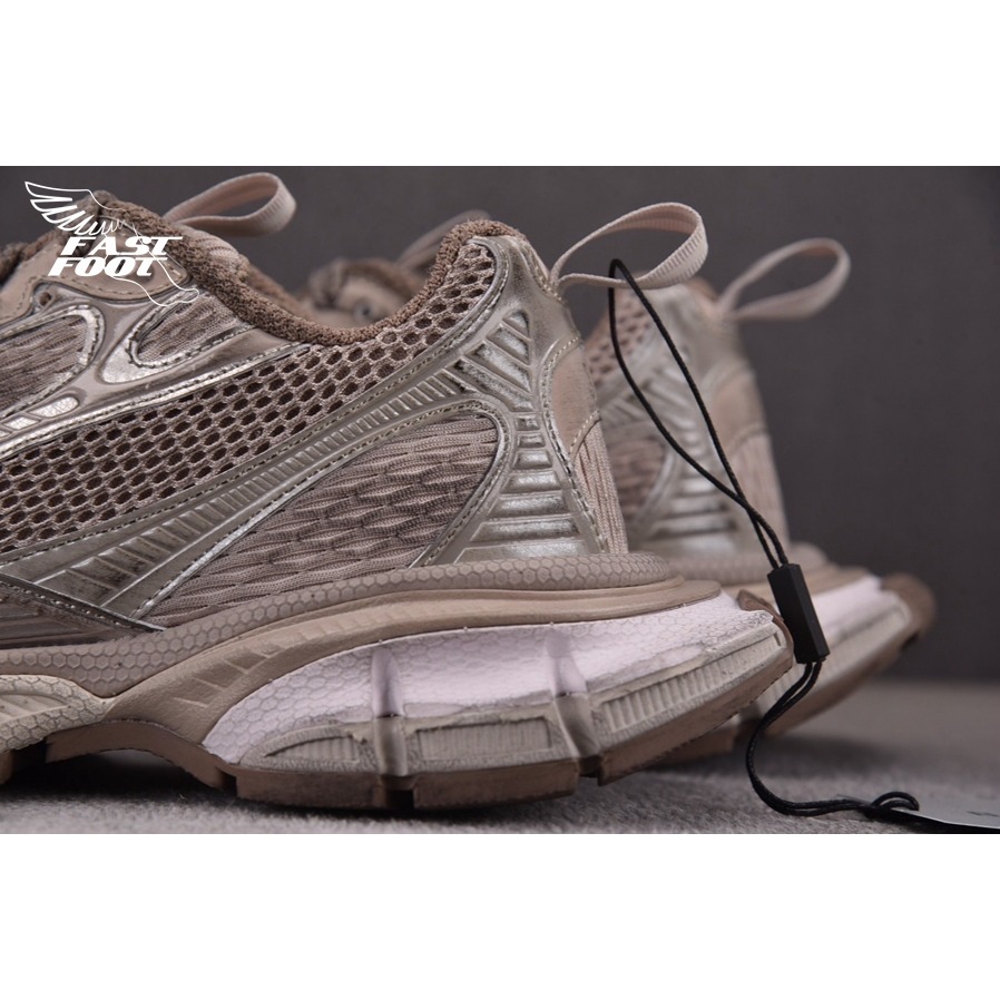 快腳🔎 BALENCIAGA 3XL 老爹鞋 做舊 深灰褐 TAUPE MIX-細節圖8