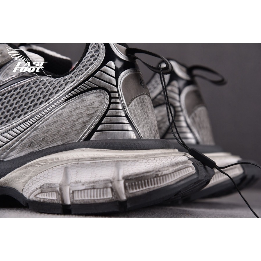 快腳🔎 BALENCIAGA 3XL 老爹鞋 灰紅銀 GREY WHITE RED-細節圖7