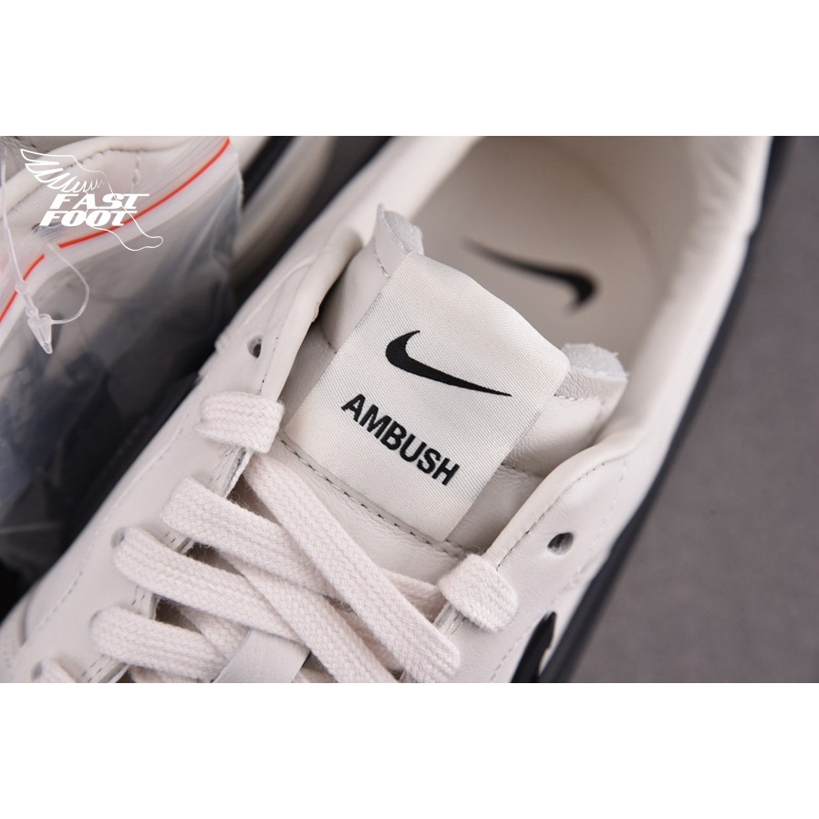 快腳🔎 AMBUSH X NIKE AIR FORCE 1 LOW 限定聯名 米白 貴重皮革 DV3464-002-細節圖6