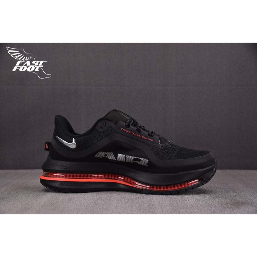 快腳🔎 NIKE PEGASUS PREMIUM 氣墊鞋 黑橘銀鉤 男鞋 HQ2592-003-細節圖2