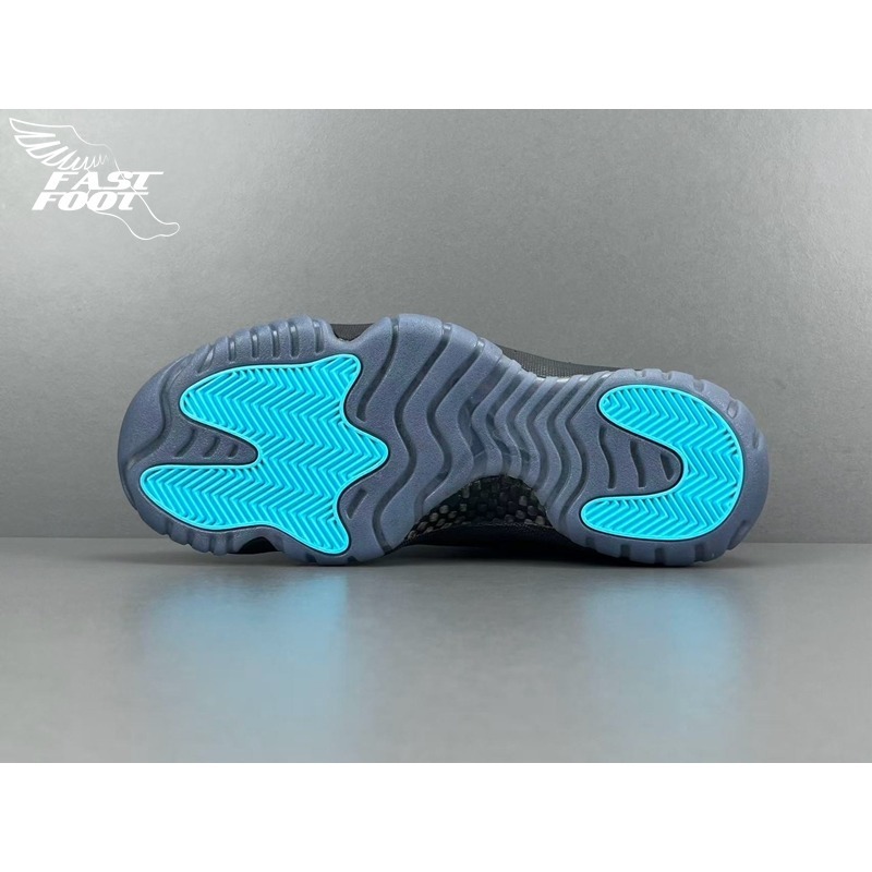 快腳🔎 2025 NIKE Jordan 11 Retro Gamma Blue 黑藍 伽馬藍 CT8012-047-細節圖7