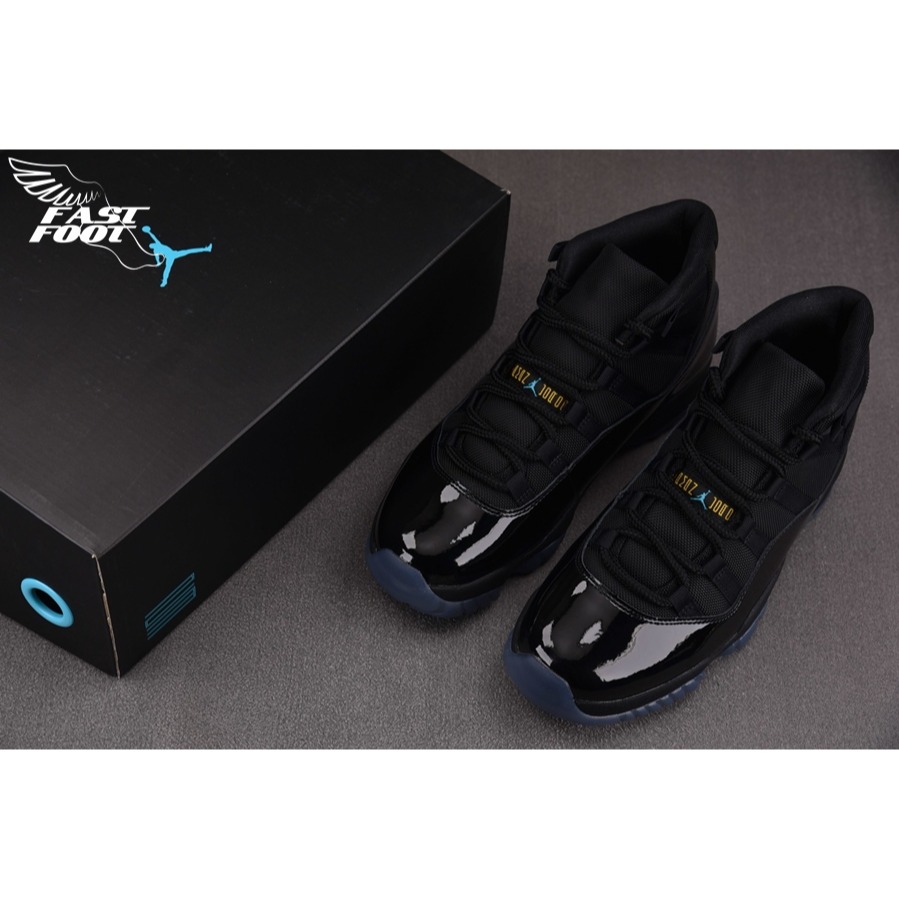 快腳🔎 2025 NIKE Jordan 11 Retro Gamma Blue 黑藍 伽馬藍 CT8012-047-細節圖3