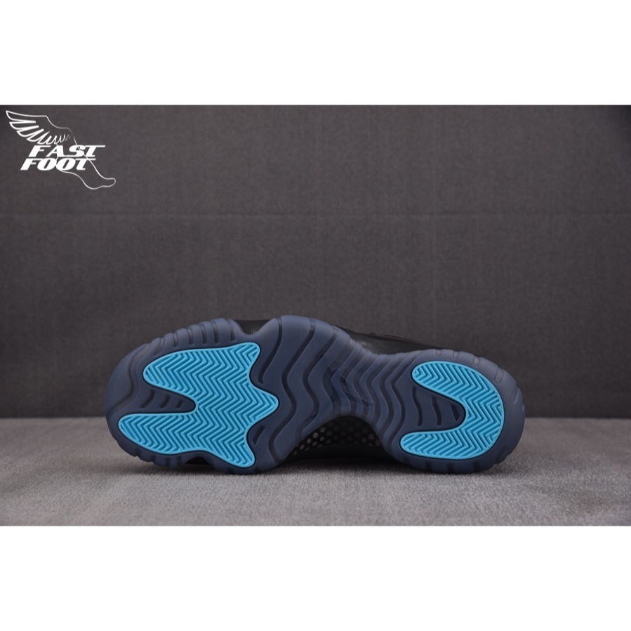 快腳🔎 2025 NIKE Jordan 11 Retro Gamma Blue 黑藍 伽馬藍 CT8012-047-細節圖9