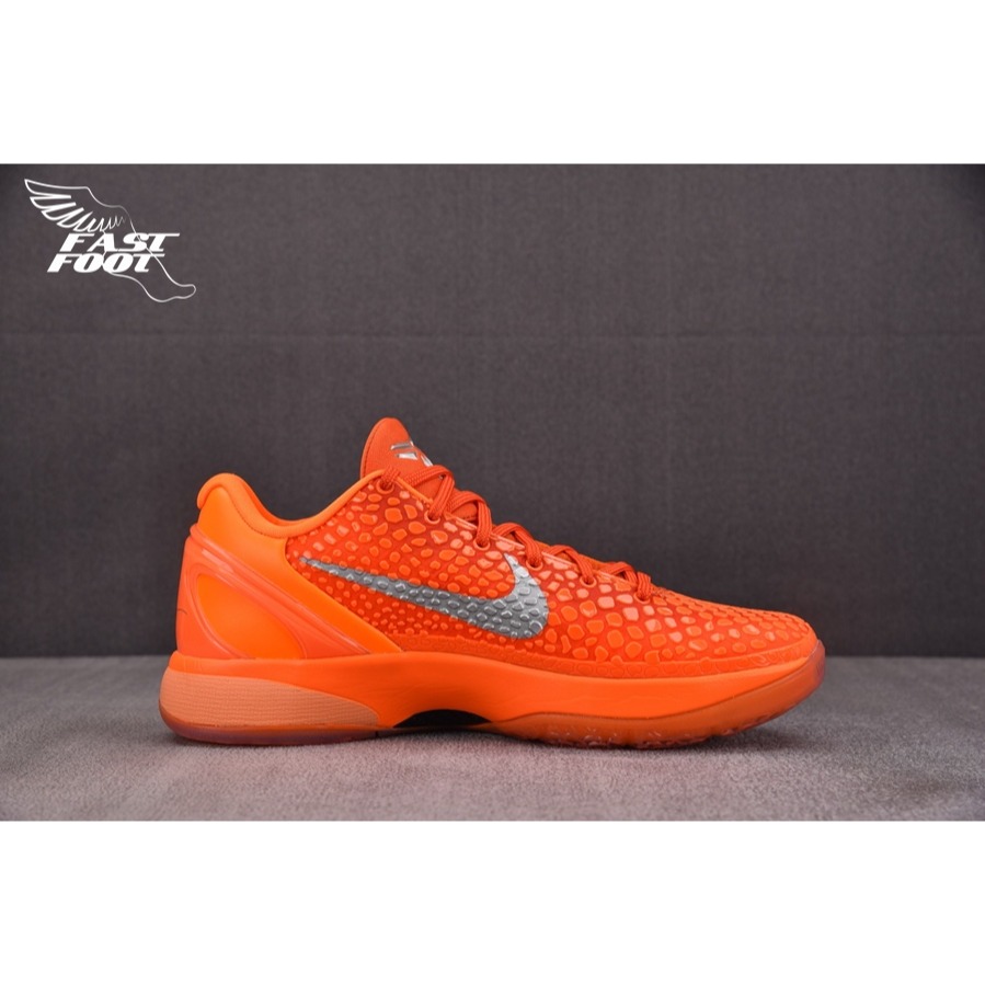 快腳🔎 Nike Kobe 6 Protro Total Orange 橘銀勾 水晶底 IH1871-800-細節圖2