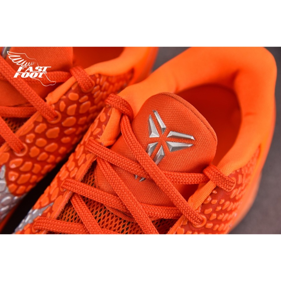 快腳🔎 Nike Kobe 6 Protro Total Orange 橘銀勾 水晶底 IH1871-800-細節圖5