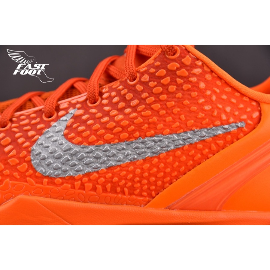 快腳🔎 Nike Kobe 6 Protro Total Orange 橘銀勾 水晶底 IH1871-800-細節圖6