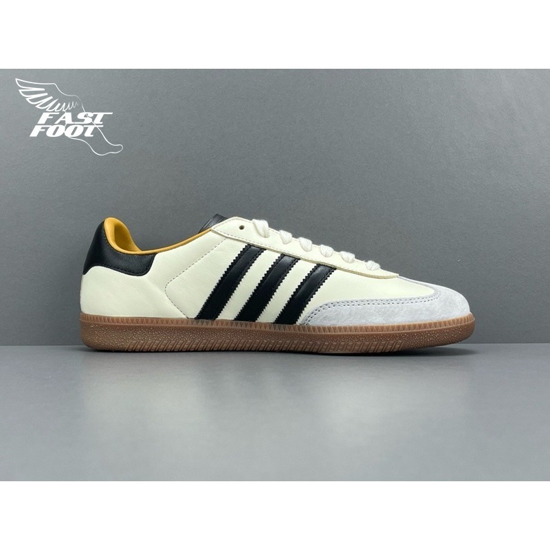 快腳🔎 JJJJound × adidas Samba OG 聯名 德訓鞋 米白 ID8708-細節圖2