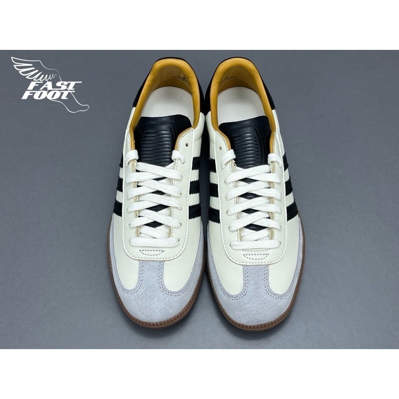 快腳🔎 JJJJound × adidas Samba OG 聯名 德訓鞋 米白 ID8708-細節圖3