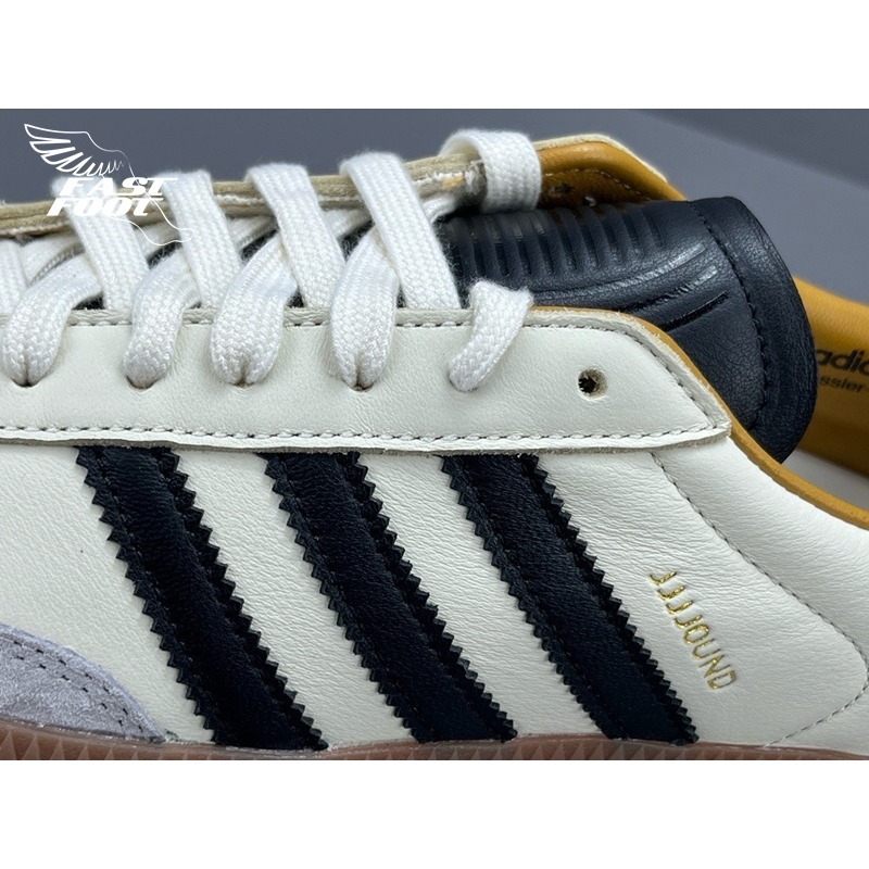 快腳🔎 JJJJound × adidas Samba OG 聯名 德訓鞋 米白 ID8708-細節圖5