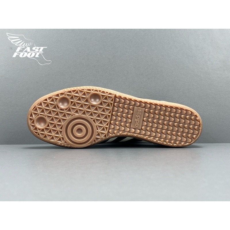 快腳🔎 JJJJound × adidas Samba OG 聯名 德訓鞋 米白 ID8708-細節圖8