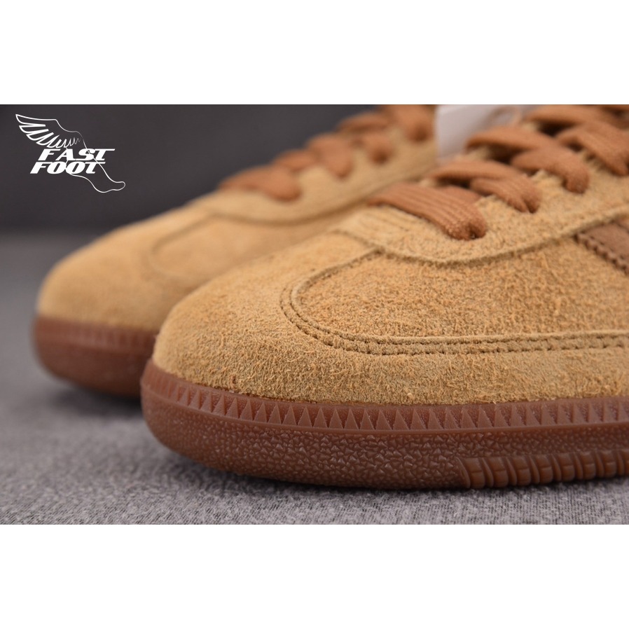 快腳🔎 JJJJOUND X Adidas Samba tobacco 卡其色 ID8709 聯名 德訓鞋-細節圖4