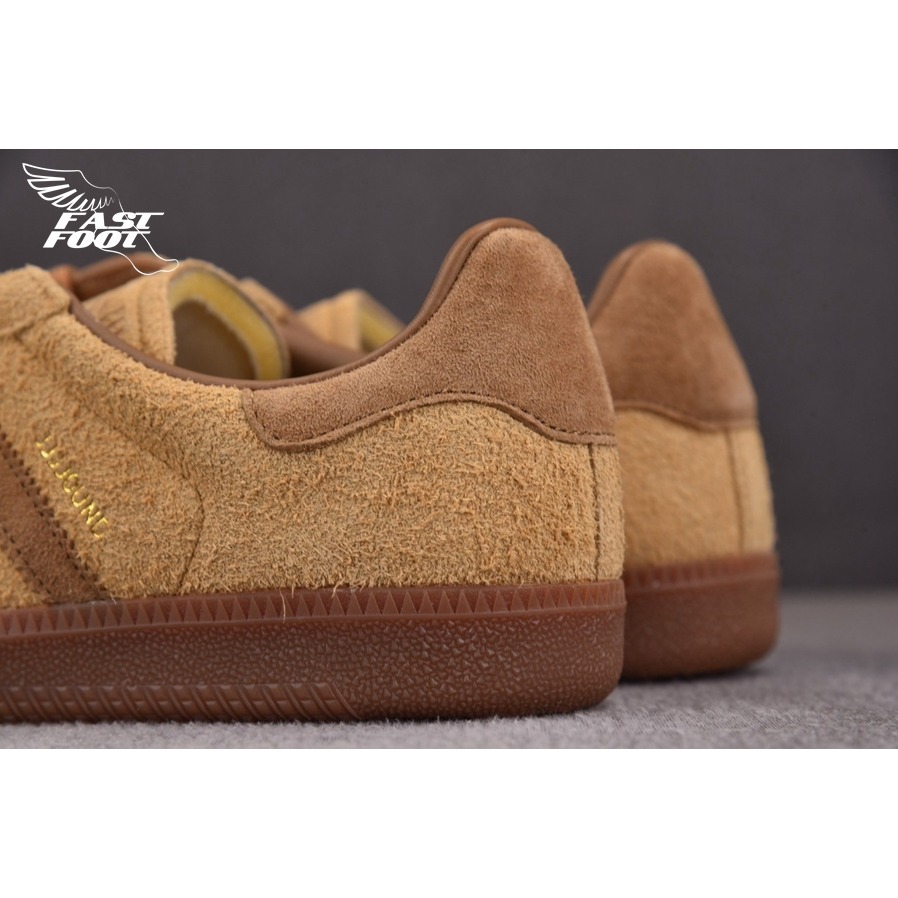 快腳🔎 JJJJOUND X Adidas Samba tobacco 卡其色 ID8709 聯名 德訓鞋-細節圖7