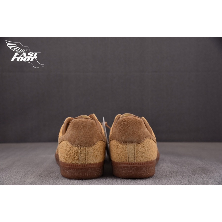 快腳🔎 JJJJOUND X Adidas Samba tobacco 卡其色 ID8709 聯名 德訓鞋-細節圖8
