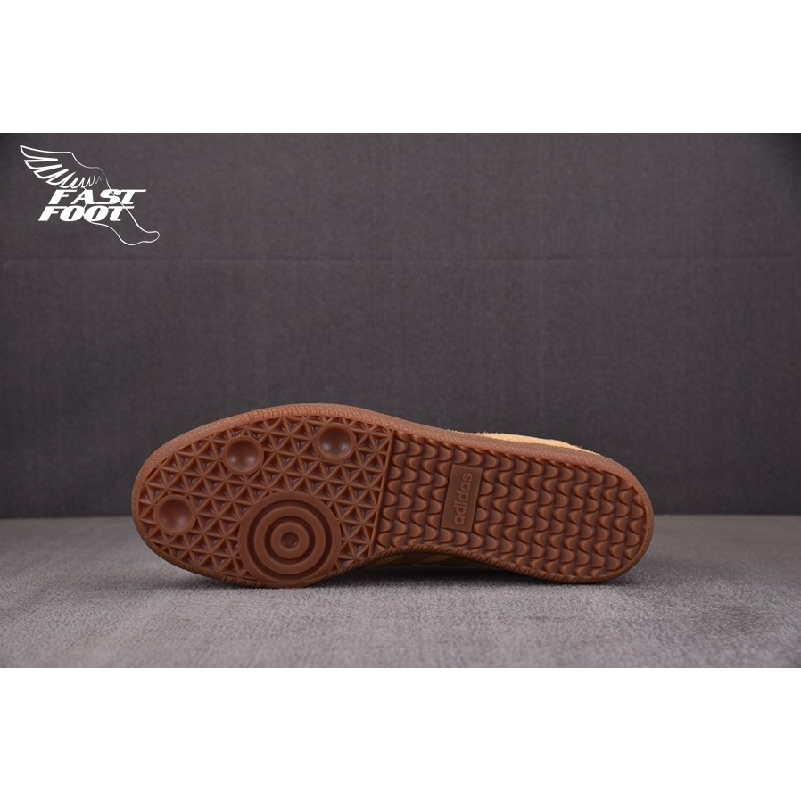 快腳🔎 JJJJOUND X Adidas Samba tobacco 卡其色 ID8709 聯名 德訓鞋-細節圖9