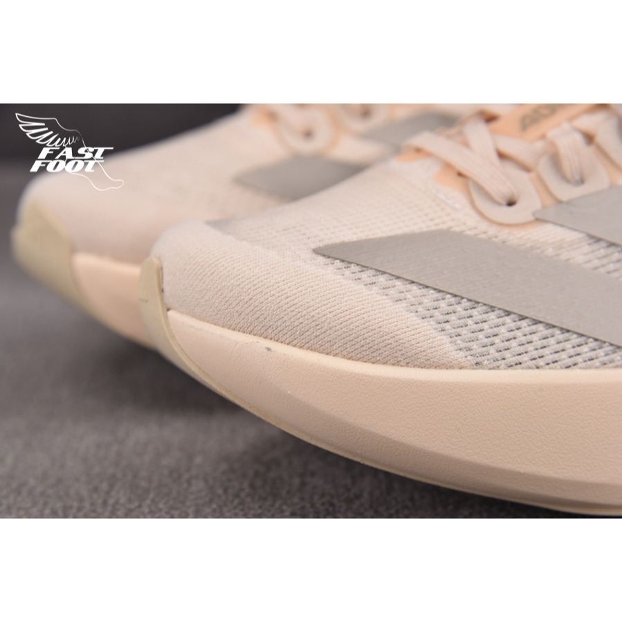 快腳🔎 adidas Adizero Evo SL Wonder White 米白 慢跑鞋 JR5481-細節圖5