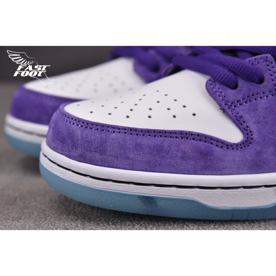 快腳🔎 Hayley Wilson x Nike SB Dunk 麂皮黑紫冰底 男鞋 HJ0513-500-細節圖5