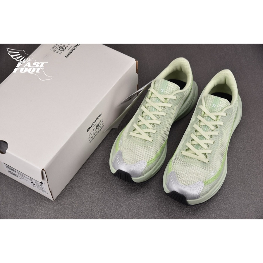 快腳🔎 MM6 MAISON MARGIELA X SALOMON SPECTUR 2 超級聯名 薄荷 慢跑鞋-細節圖3