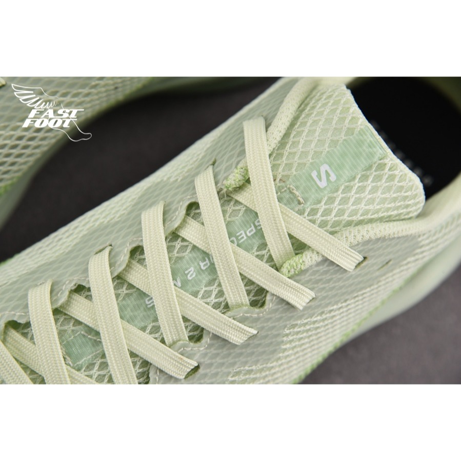 快腳🔎 MM6 MAISON MARGIELA X SALOMON SPECTUR 2 超級聯名 薄荷 慢跑鞋-細節圖6