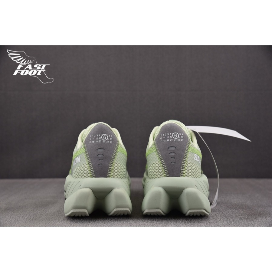 快腳🔎 MM6 MAISON MARGIELA X SALOMON SPECTUR 2 超級聯名 薄荷 慢跑鞋-細節圖9