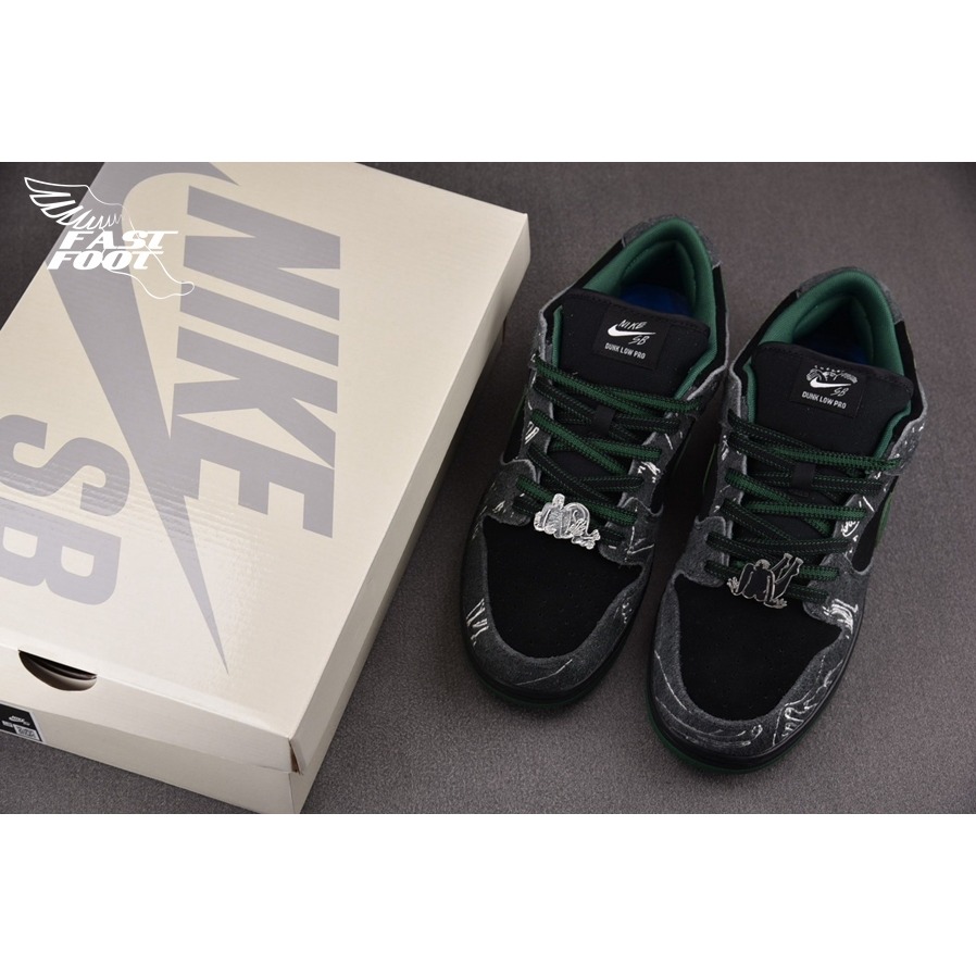 快腳🔎 There Skateboards x Nike SB Dunk Pro 聯名款 男鞋 HF7743-001-細節圖3