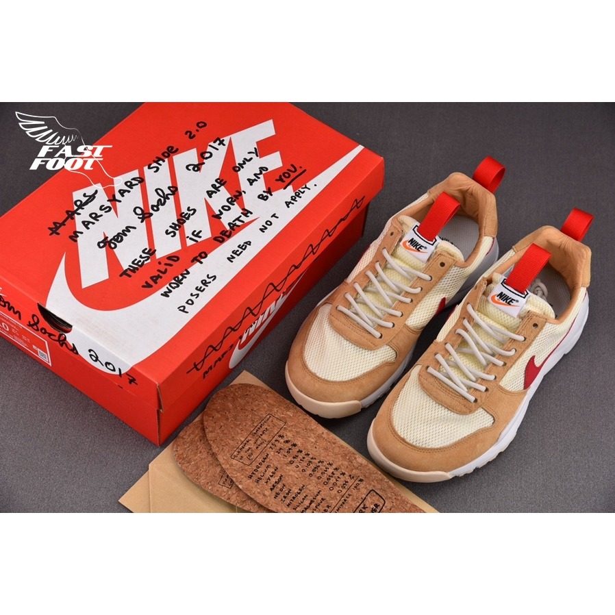 快腳🔎 Tom Sachs x Nike Mars Yard 2.0 宇航員 駝色  男女鞋 AA2261-100-細節圖3