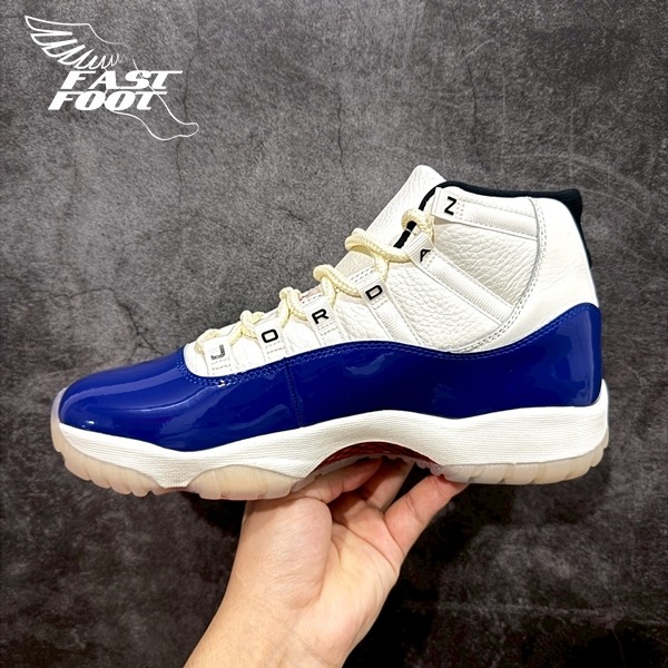 快腳🔎 Jordan 11 Retro Rare Air 男女鞋 藍白 IH0296-400-細節圖2