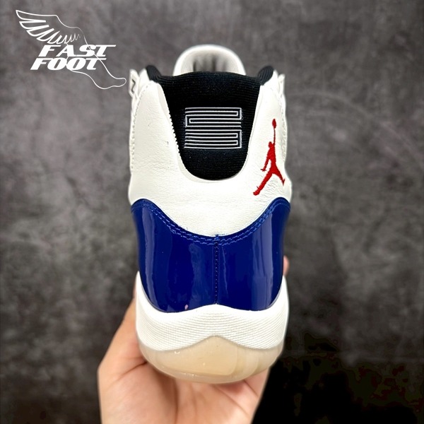 快腳🔎 Jordan 11 Retro Rare Air 男女鞋 藍白 IH0296-400-細節圖8