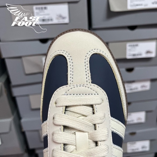 快腳🔎 ADIDAS SAMBA OG  男女鞋 短毛 麂皮 藏青藍 德訓鞋 特殊皮革 IG1968-細節圖3