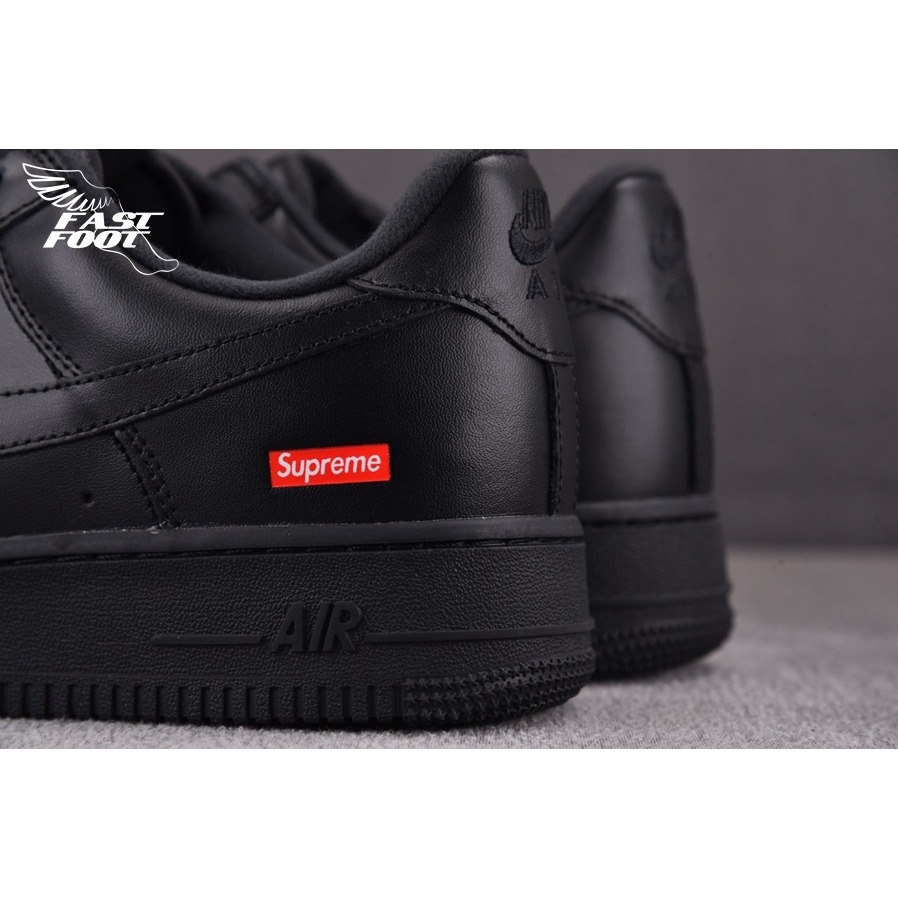 快腳🔎 Supreme x Nike Air Force 1 Low 聯名款 黑  CU9225-001-細節圖7