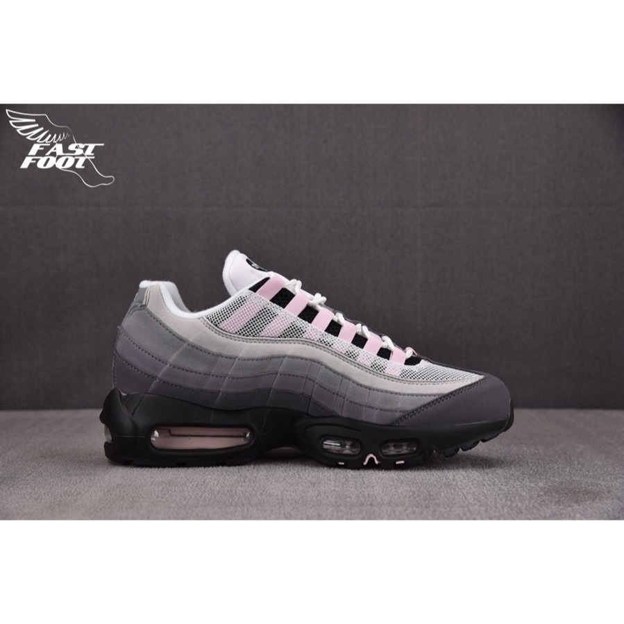 快腳🔎 Nike Air Max 95 Pink Black CJ0588-001 粉灰 氣墊 慢跑鞋-細節圖2