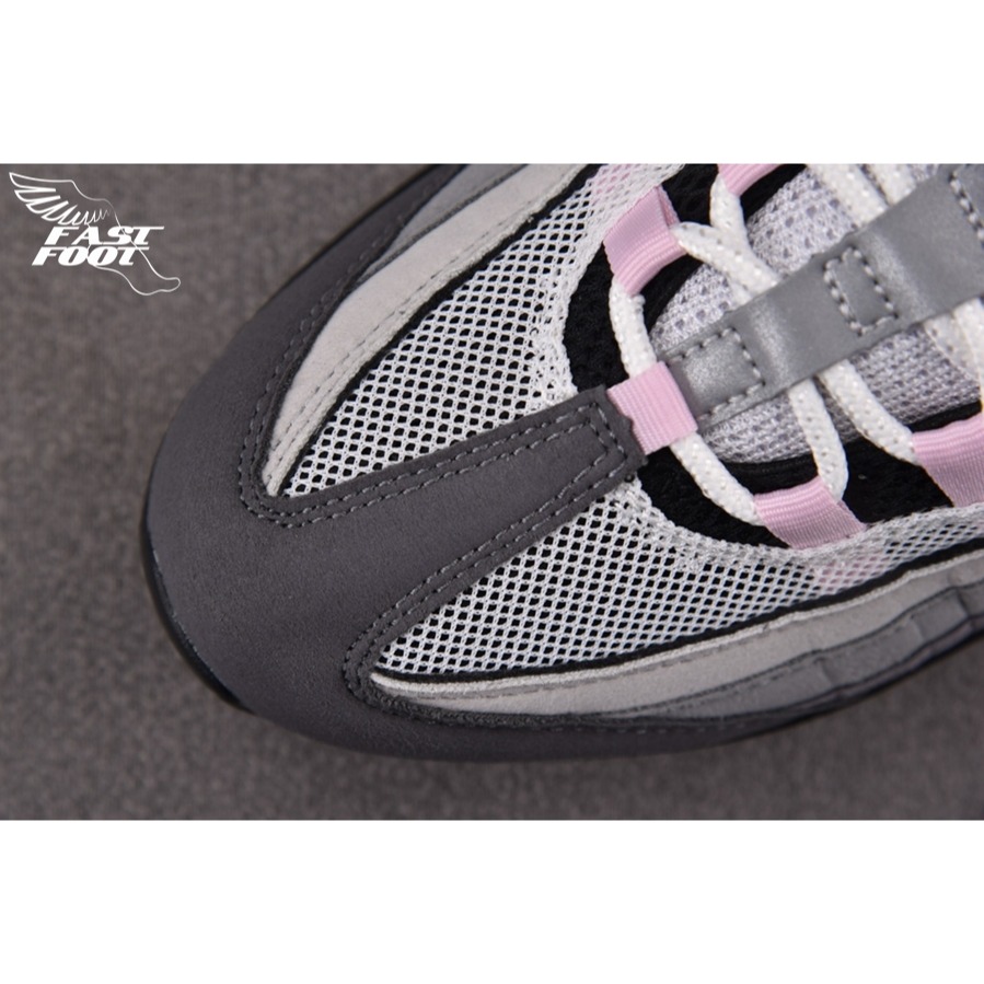 快腳🔎 Nike Air Max 95 Pink Black CJ0588-001 粉灰 氣墊 慢跑鞋-細節圖4