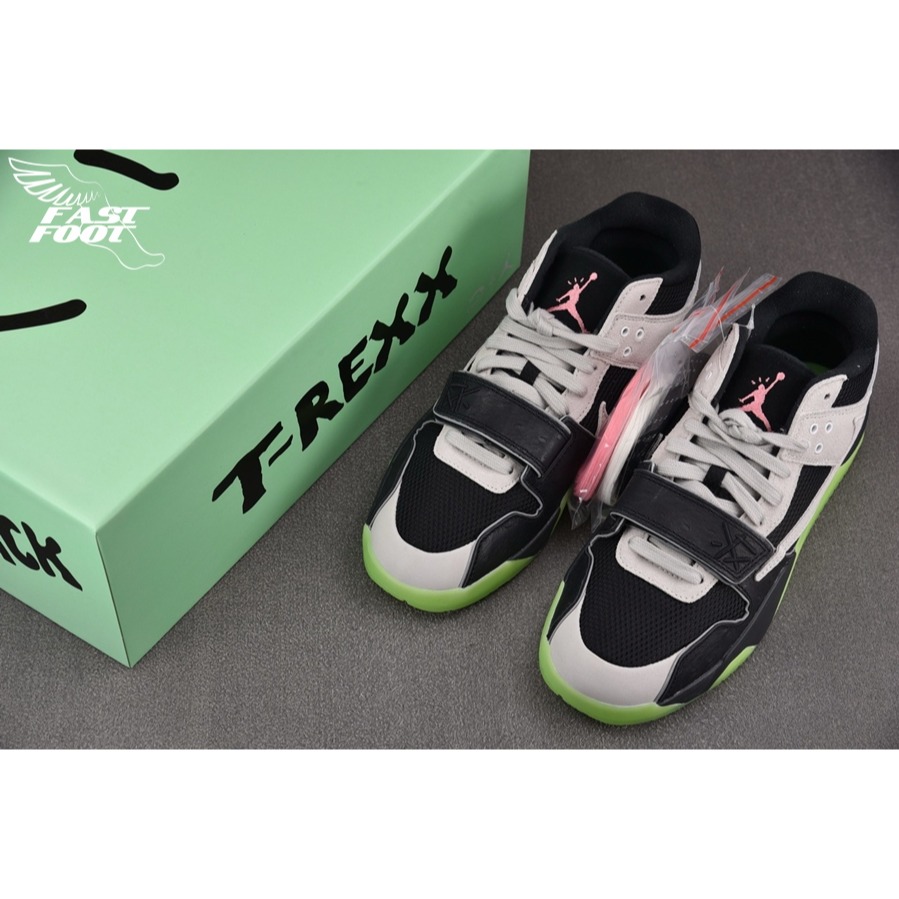 快腳🔎 Nike Travis Scott Jumpman x DJ Chase B 夜光倒鉤 ih7971-001-細節圖3