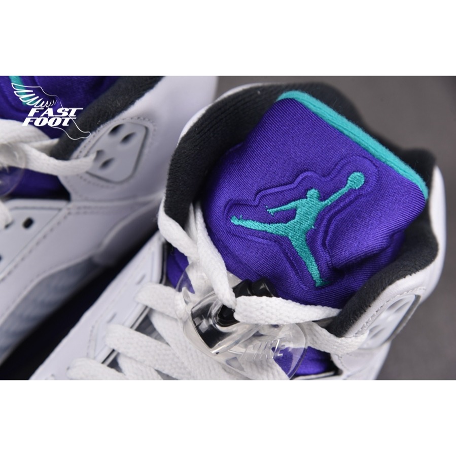 快腳🔎 Air Jordan 5 OG Grape 2025 葡萄紫 經典復刻 男鞋 HQ7978-100-細節圖5