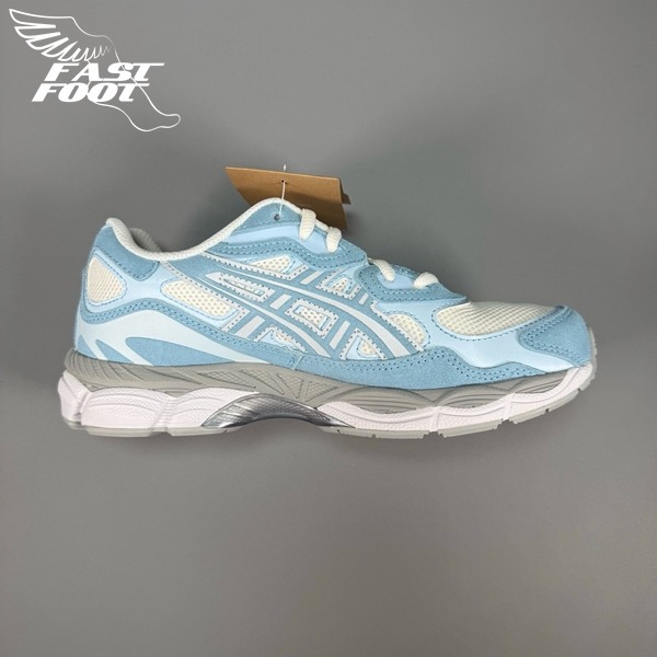 快腳🔎 ASICS GEL-NYC CREAM ARCTIC SKY 霧霾藍 慢跑鞋 1203A383-107-細節圖3